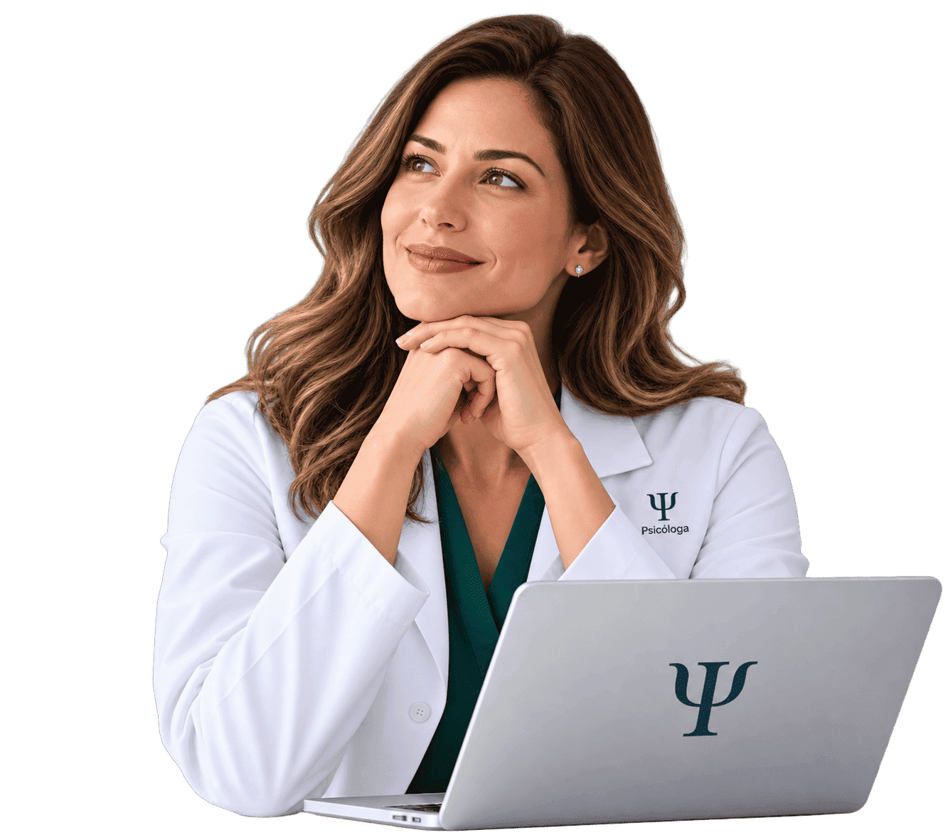 Profissional utilizando o Consultório Digital Danxis